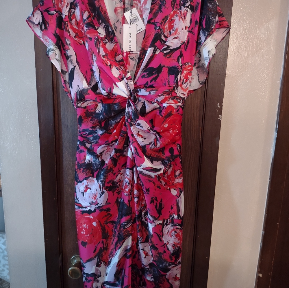 Prabal Gurung Sonia floral printed dress